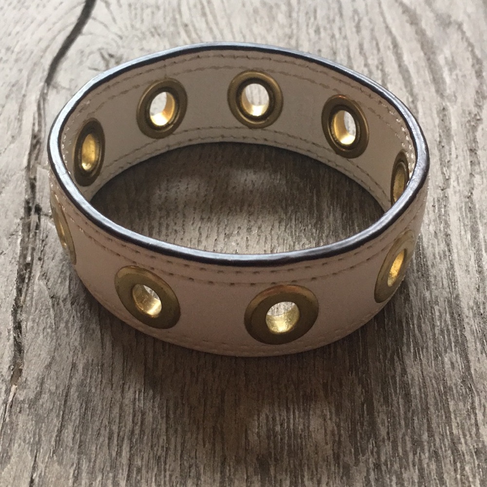 Barely worn Coach leather bangle 💕